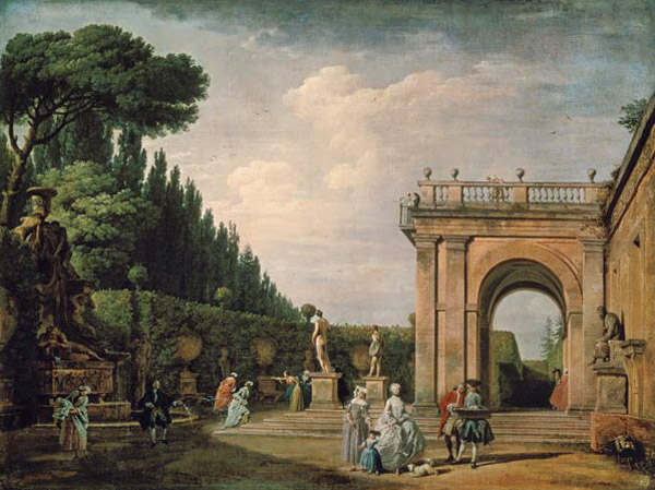 Claude Joseph Vernet, Jardins de la Villa Ludovisi